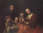 Family Group REMBRANDT Harmenszoon van Rijn